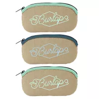 L.E.N.S. Large Eyewear Burlap Neoprene Storage