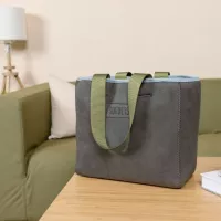 Small Suede-Ish Neoprene All Day Tote