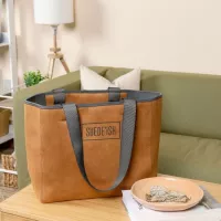 Medium Suede-Ish Neoprene All Day Tote