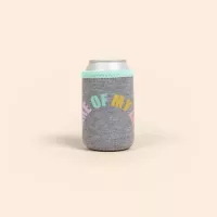 Liam Heathered Jersey Knit Neoprene Can Insulator