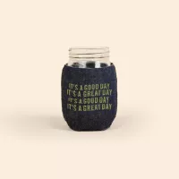 Jar Kaddy Denim Insulator