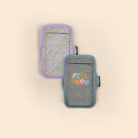 Heathered Jersey Knit Neoprene Jogstrap Plus Smartphone Armband