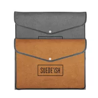 11" Macbook Air®/Macbook Pro® Suede-Ish Snapfolio