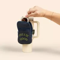 Large Denim Neoprene Hydro Pouch