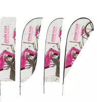 Zoom™ Flex Small Outdoor Flag Single-Sided