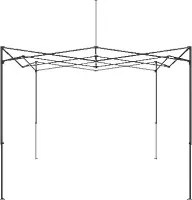 10' Zoom™ Outdoor Economy Steel Tent w/Custom Printed Canopy