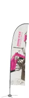 Zoom™ Flex Small Outdoor Flag Double-Sided