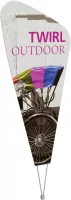 Twirl Outdoor Sign (Hardware Only)