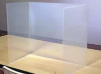 Economy Personal Desktop Sneeze Guard