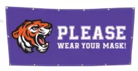 13 Oz. Single-Sided Vinyl Hanging Banner (10'x3')
