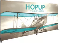Hopup™ 15' Full Height Straight Display Full Fitted Graphic