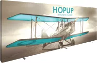 Hopup™ 20' Full Height Straight Display Full Fitted Graphic