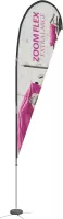 Zoomâ„¢ Flex Extra Large Outdoor Flag Double Sided