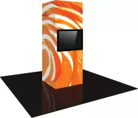 Vector Frame Modular Backlit Monitor Tower 01 (3' x 8')