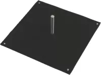 Zoom™ Flex Flag Square Steel Base
