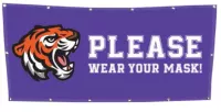 13 Oz. Single-Sided Vinyl Hanging Banner (4'x2')