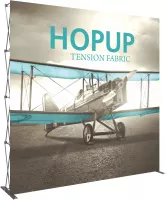 Hopup™ 10' Full Height Straight Display & Front Graphic