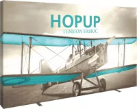 Hopup™ 13' Full Height Straight Display & Fitted Graphic