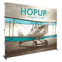 Hopup™ 13' Extra Tall Straight Display & Front Graphic