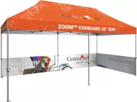 20' Zoom™ Tent Single-Sided Half Wall Graphic Kit