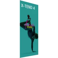 X-tend 4 Spring Back Banner Stand