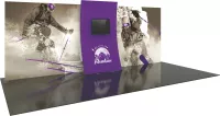 Formulate Designer Series 20' Fabric Backwall Kit 05