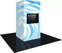 Vector Frame Modular Backlit Monitor Tower 02 (4' x 8')