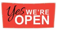 6.5 Oz. Single-Sided Outdoor Canvas Banner (10'x3')