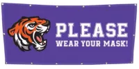 13 Oz. Single-Sided Vinyl Hanging Banner (6'x2')