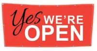6.5 Oz. Single-Sided Outdoor Canvas Banner (6'x3')