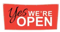 6.5 Oz. Single-Sided Outdoor Canvas Banner (8'x3')
