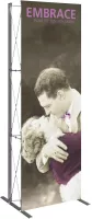 Embrace 2.5' Full Height Display With Front Graphic