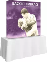 Backlit Embrace 5' Tabletop Display Double-Sided