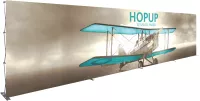Hopup™ 30' Full Height Straight Display W/ Front Graphic