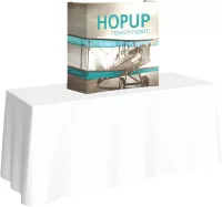 Hopup 2.5' Straight Tabletop Frame & Fitted Graphic