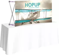 Hopup™ 5.5' Curved Tabletop Display & Front Graphic