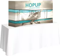 Hopup™ 5.5' Curved Tabletop Display & Full Fitted Graphics