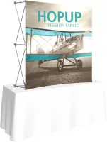 Hopup™ 5.5' Curved Tabletop Display & Front Graphic