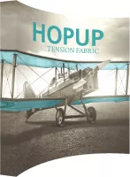 Hopup™ 10' Full Height Curved Display Fitted Graphic