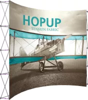Hopup™ 13' Extra Tall Curved Display & Front Graphic