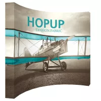 Hopup™ 13' Extra Tall Curved Display with Endcaps