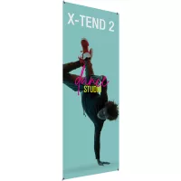X-tend 2 Spring Back Banner Stand