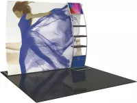Formulate Master 10' VC10 Vertical Curved Backwall