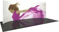 Formulate Master 20' WH1 Horizontal Curve Fabric Backwall