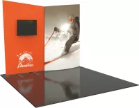 Formulate Designer Series 10' Fabric Backwall Kit 09