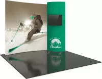 Formulate Designer Series 10' Fabric Backwall Kit 11