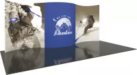 Formulate Designer Series 20' Fabric Backwall Kit 01