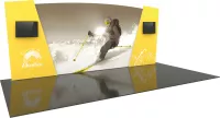 Formulate Designer Series 20' Fabric Backwall Kit 06