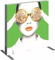 Vector Frame Light Box Square 01 Fabric Banner Display