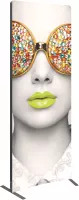 Vector Frame Curved 01 Fabric Banner Display